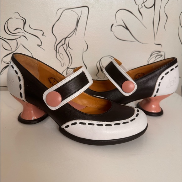 John Fluevog Enneagram Loyalists size 7 - Picture 2 of 9